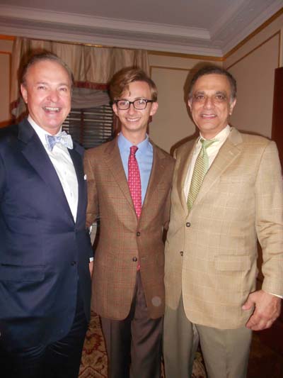 Alex Donner, Cole Rumbough and Joseph Fichera. Photo by: Joyce brooks/Blacktiemagazine.com