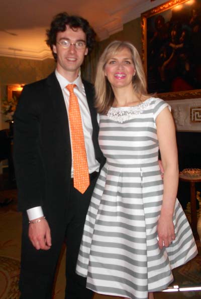 Charles-Edouard CATHERINE and Alix Astir. Photo by: Joyce brooks/Blacktiemagaziine.com