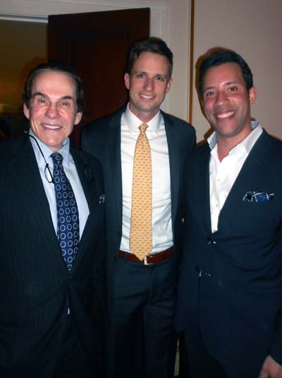 Couri Hay, Erik Bottcher and Chris Buckner. Photo by: Joyce Brooks/Blacktiemagazine.com
