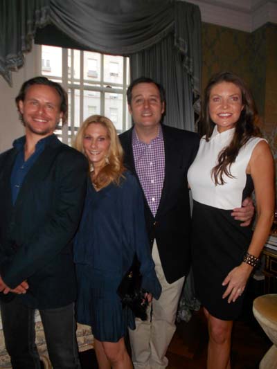 David Broner, Randi Schatz, Steven Knobel and Nicole Noonan. Photo by: Joyce Brooks/Blacktiemagazine.com