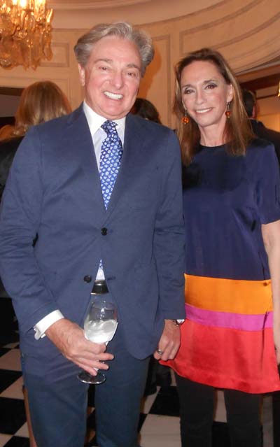 Geoffrey Bradfield and Michele Gerber Klein. Photo by: Joyce brooks/Blacktiemagazine.com