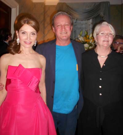 Hosts, Jean Shafiroff and Patrick McMullan with Patricia Gray, Executive Director, Southampton Animal Shelter Foundation. Photo by: Joyce brooks/Blacktiemagazine.com