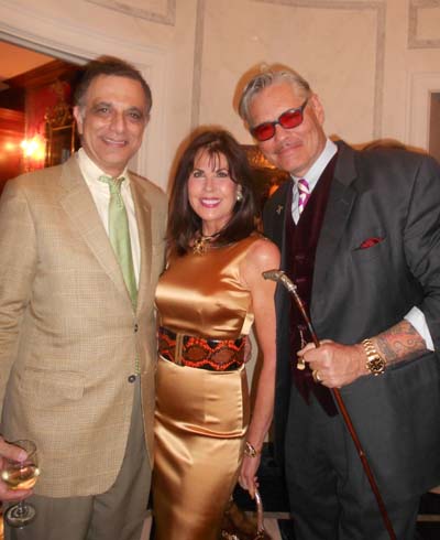 Joseph Fichera, Lauren Roberts and Billy Leroy. Photo by: Joyce brooks/Blacktiemagazine.com