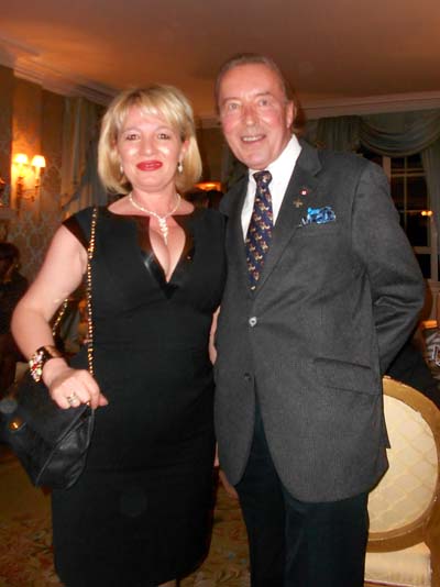 Nathalie Barrot and John Wegorzewski. Photo by: Joyce brooks/Blacktiemagazine.com
