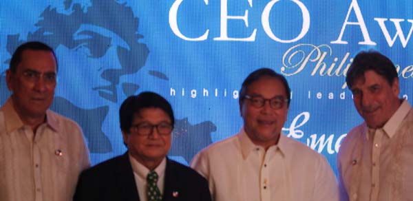 Jun Palafox, Ramon Jimenez Jr. (Secretary of Tourism, Philippines), Nigel Cosans