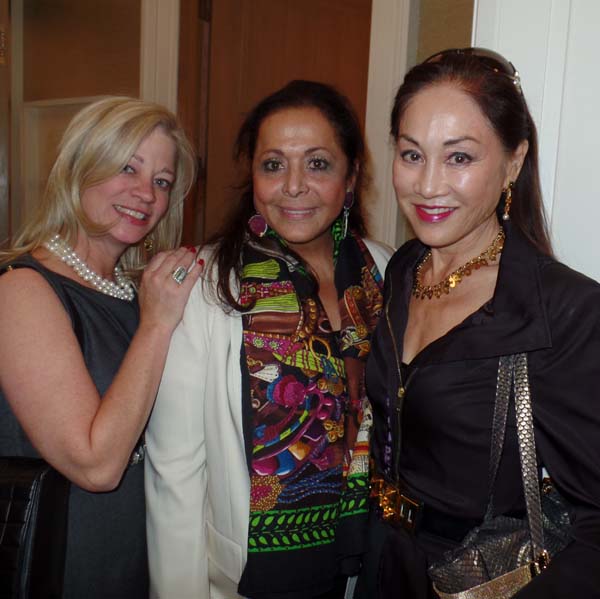 Jennifer Saraf Myles, Nurit Kahane Haase, Lucia Hwong Gordon. Photo by: Katlean de Monchy