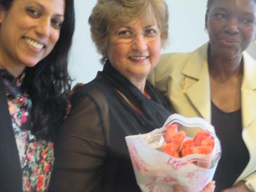 Ms. Penny Abeywardena, Commissioner for International Affairs, New York City Mayor's Office; Mrs. Tas Dossal; Baroness Valerie Amos, UN Under Secretary-General for Humanitarian Affairs and Emergency Relief Coordinator