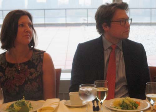  Ms. Lita Asscher, President, Royal Asscher;&nbsp; Mr. Daniel Schaefer, Director of Information Technology, Clinton Foundation