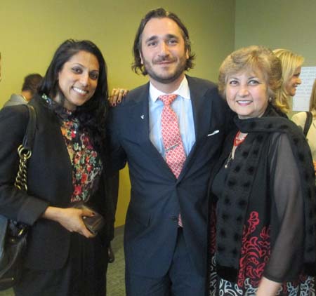 Ms. Penny Abeywardena, Commissioner for International Affairs, New York City Mayor's Office; Mr. Sergio Fern�ndez de C�rdova, Co-Founder, Infrastructure Media Group Holdings (IMGH); Mrs. Tas Dossal