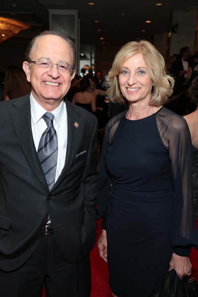 President of USC, CL Nikias and his wife Niki Nikias