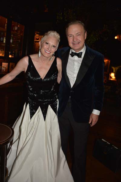 Dianne Bernhard and Alex Donner. Photo by: Rose Billings/Blacktiemagazine.com