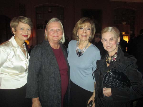 Barbara Sagan, Beth Rowan, Ellen Berliner and Ann Levine. Photo by: Joyce Brooks/Blacktiemagazine.com
