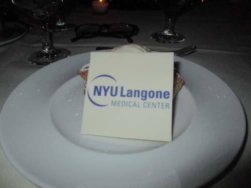 A delicious ending to a most heartfelt and lovely evening.... Photo by: Joyce brooks/Blacktiemagazine.com