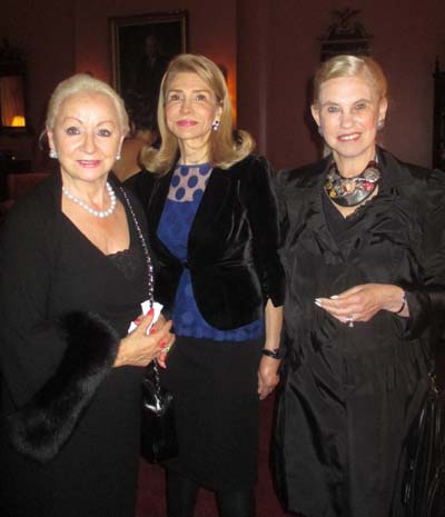 Dorothy McConnon, JoAnn Cooley and Ann Levine. Photo by: Joyce brooks/Blacktiemagazine.com