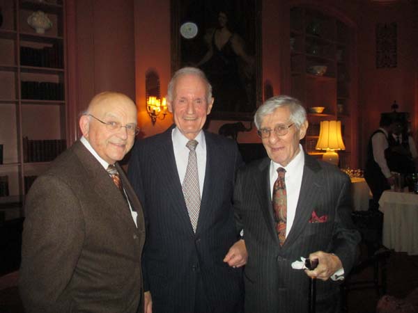 Dr. Manfred Blum, Martin Kahn, MD and William Perlman. Photo by: Joyce brooks/Blacktiemagazine.com