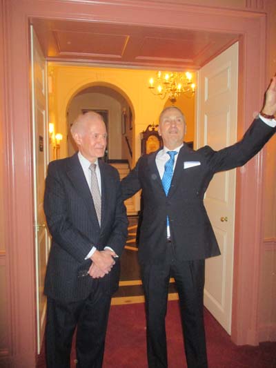 Martin L. Kahn MD and Robert Grossman, MD,. Photo by: Joyce Brooks/Blacktiemagazine.com