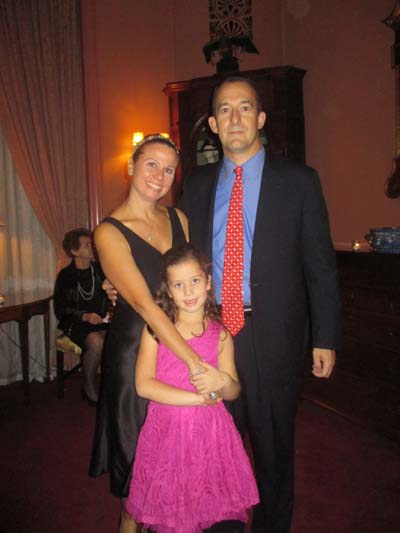 Mike Kahn, Katelyn Kahn and Kelly Kahn. Photo by: Joyce brooks/Blacktiemagaazine.com