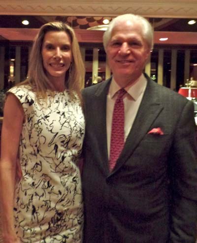 Anna Rhodes and Dr. Steven Victor. Photo by: Katlean de Monchy