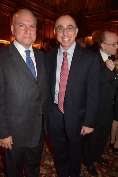 Ted Moudis and Ken Siegel.  Photo by: Rose Billings/Blacktiemagazine.com