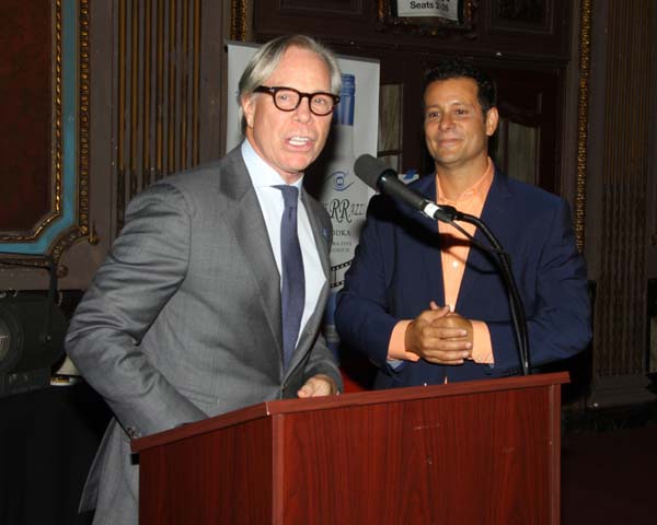 Tommy Hilfiger, fashion designer, and Bill Sorvino