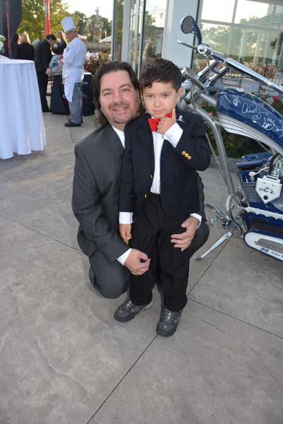 Ian Hayward and Colin Hayward .  Photo by:  Rose Billings/Blacktiemagazine.com