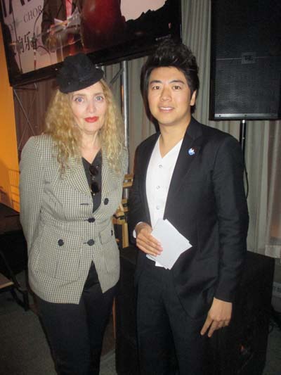 Joyce Brooks and Lang Lang
