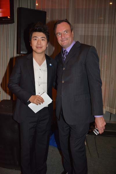 Lang Lang and Gerard Mc Keon. Photo y: Rose Billings/Blacktiemagzine.com