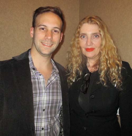 Dov Hoschander and Joyce Brooks. Photo by: Joyce Brooks/Blacktiemagazine.com