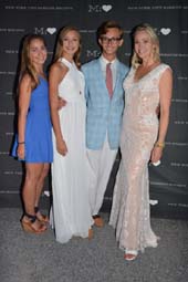 Siena Rumbough, Kiera Rumbough, Cole Rumbough and Leah Runbough. Photo by: Rose Billings/Blacktiemagazine.com