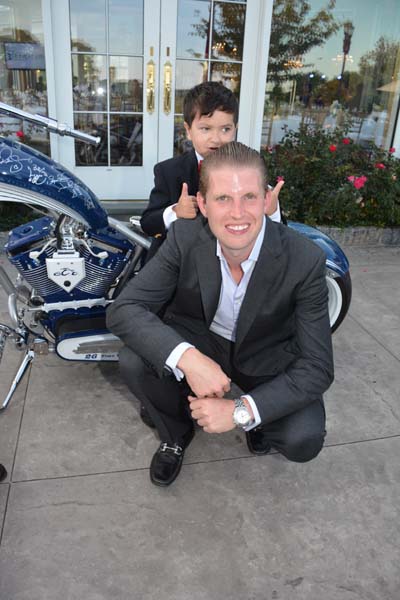 Eric Trump and very special Colin Hayward.  Photo by:  Rose Billings/Blacktiemagazine.com
