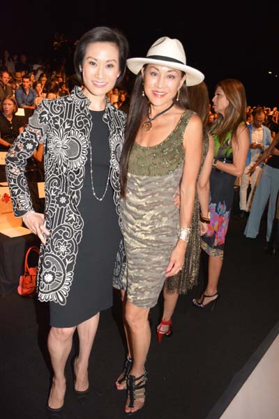 Ida Liu and Lucia Hwong Gordon.  Photo by:  Rose Billings/Blacktiemagazine.com
