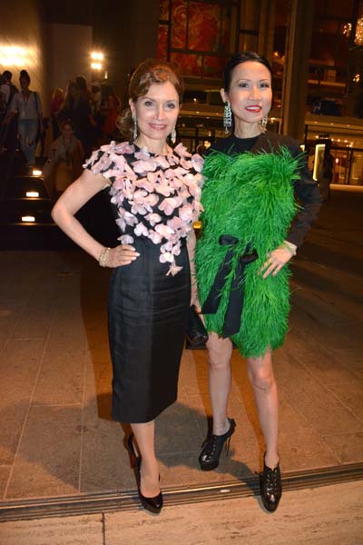 Jean Shafiroff and Chiu-Ti Jansen.  Photo by:  Rose Billings/Blacktiemagazine.com