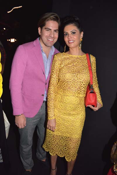 Michael Arguelle and Adriana Demoura.  Photo by:  Rose Billings/Blacktiemagzine.com