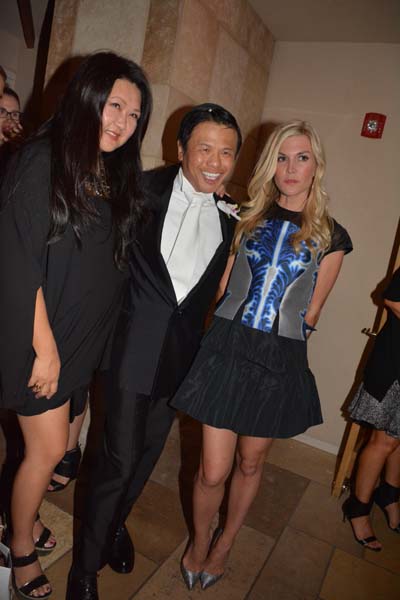  Susan Chin, Zang Toi and Tinsley Mortimer.  Photo by:  Rose Billings/Blacktiemagazine.com