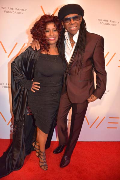 Chaka Khan and Nile Rodgers.  Photo by:  Rose Billings/Blacktoiemagazine.com