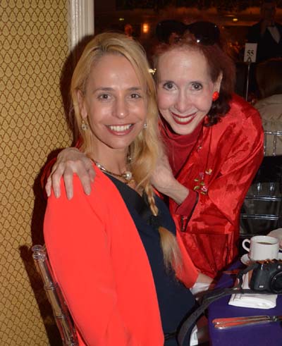 Vivian Van Dijk and Rose Billings. Photo by:  Rose Billings/Blacktiemagazine.com