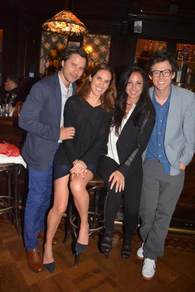 Franck Rharinosy, Angela Bernhard Thomas and Jonathan Bricklin.  Photo by:  Rose Billings/Blacktiemagazine.com