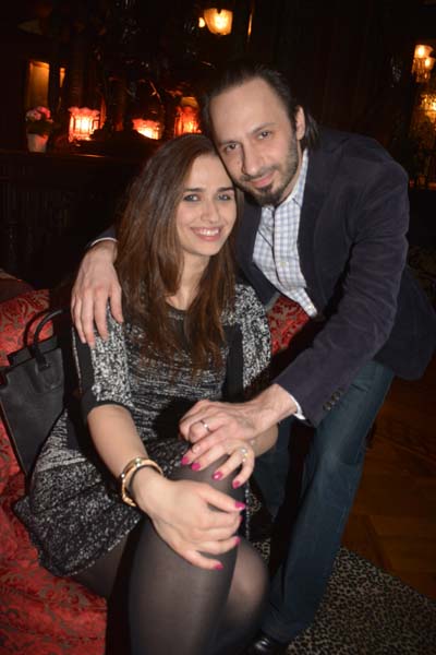  Uri and his lovely Bride. Photo by:  Rose Billings/Blacktiemagazine.com