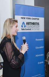 Courtney Gush, Director of Walk to Cure Arthritis NYC. Photo by: Sean Zanni/PatrickMcMullan.com