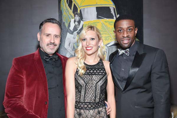  Scott Buccheit, Allison Ritter, and Naeem Delbridge.  Photo by:  Sean Zanni/PatrickMcMullan.com