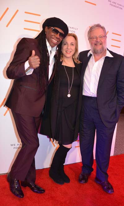 Nile Rodgers, Susan and David Rockefeller,Jr..  Photo by:  Rose Billings/Blacktiemagazine.com