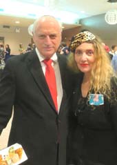 Malcolm Hoenlein, Executive Vice Chairman/CEO, Conference of Presidents and Joyce Brooks