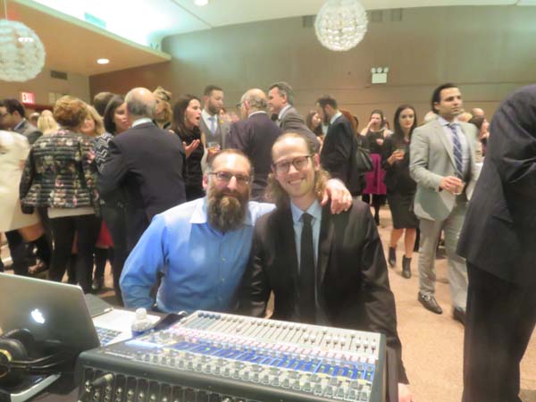 Robert Operman and David Ross. Photo by: Joyce Brooks/Blacktiemagazine.com