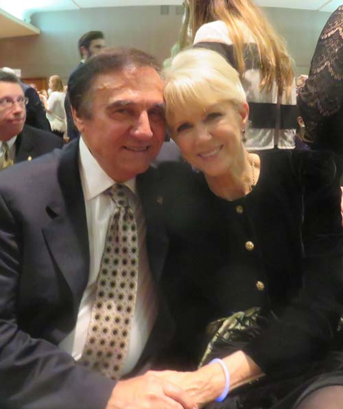 Mr. & Mrs. Tony Lo Bianco. Photo by: Joyce Brooks/Blacktiemagazine.com