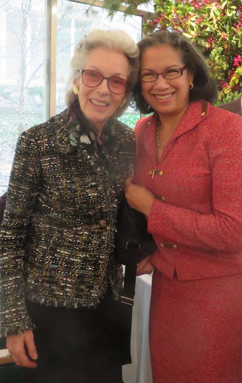 Barbara Tober and Elsie McCabe Thompson. Photo by: Joyce Brooks/Blacktiemagazine.com