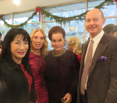 Patricia Shiah, Lauren Lawrence , Ann Rapp and Prince Dimitri of Yugoslavia Photo by: Joyce Brooks/Blacktiemagazine.com