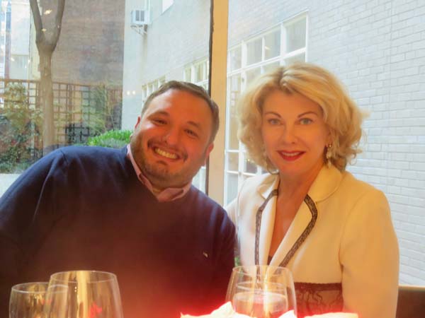 Christopher A. Pape and Paola Baccini. Photo by: Joyce brooks/Blacktiemagazine.com