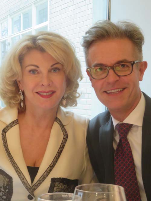 Paola Baccini and Craig M. Dix. Photo by: Joyce Brooks/Blacktiemagazine.com