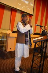 2014 Nobel Laureate Kailash Satyarthi. Photo by: Rose Billings/Blacktiemagazine.com