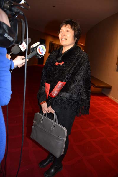  Ambassador Zhang Qiyue,Consul General of The People's Republic of China opening night of Mulan.  Photo by:  Rose Billings/Blacktiemagazine.com